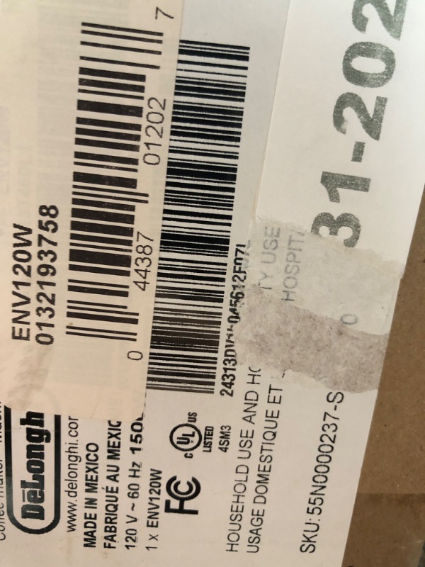 Photo 1 of ***FACTORY SEALED-OPENED FOR INSPECTION ONLY*** Nespresso Vertuo Next Coffee and Espresso Maker by De'Longhi, White