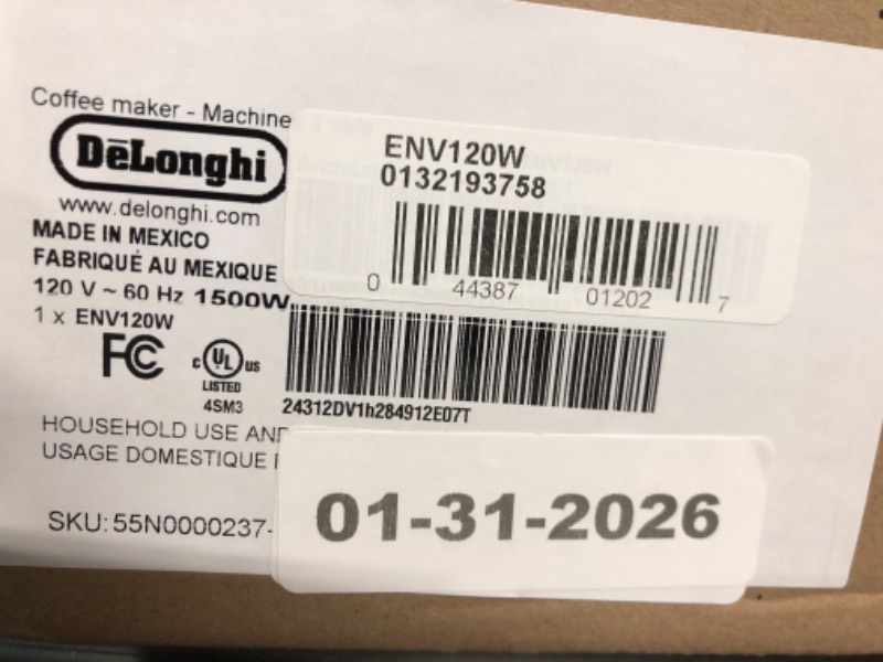 Photo 1 of ***FACTORY SEALED-OPENED FOR INSPECTION ONLY***Nespresso Vertuo Next Coffee and Espresso Maker by De'Longhi, White