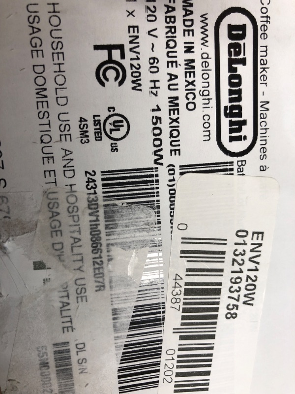 Photo 1 of ***FACTORY SEALED-OPENED FOR INSPECTION ONLY*** Nespresso Vertuo Next Coffee and Espresso Maker by De'Longhi, White