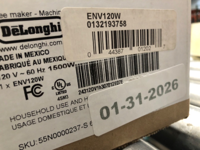 Photo 1 of ***FACTORY SEALED-OPENED FOR INSPECTION ONLY*** Nespresso Vertuo Next Coffee and Espresso Maker by De'Longhi, White
