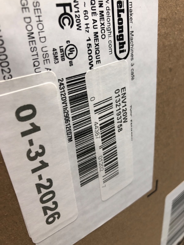 Photo 1 of ***FACTORY SEALED-OPENED FOR INSPECTION ONLY*** Nespresso Vertuo Next Coffee and Espresso Maker by De'Longhi, White