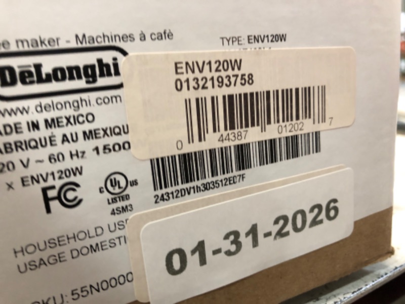 Photo 1 of ***FACTORY SEALED-OPENED FOR INSPECTION ONLY*** Nespresso Vertuo Next Coffee and Espresso Maker by De'Longhi, White
