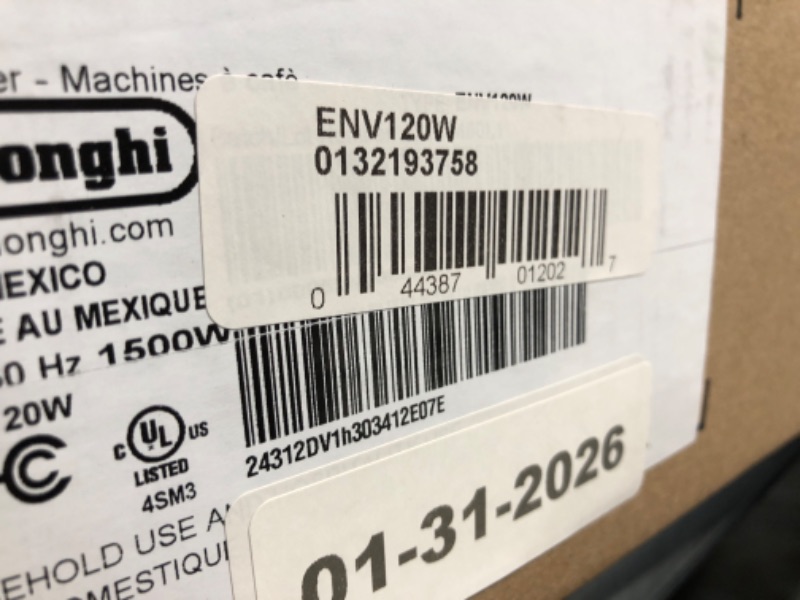 Photo 1 of ***FACTORY SEALED-OPENED FOR INSPECTION ONLY*** Nespresso Vertuo Next Coffee and Espresso Maker by De'Longhi, White