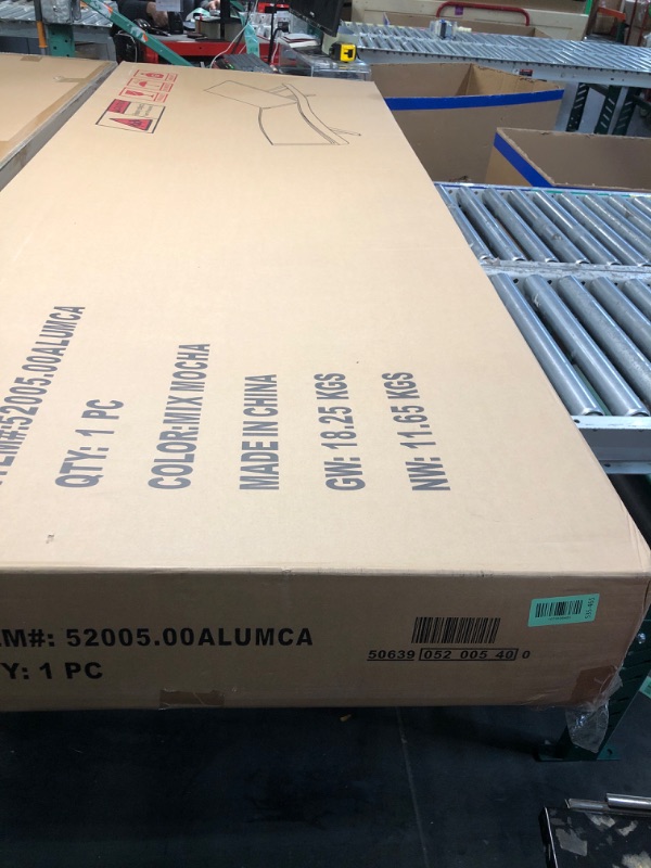 Photo 1 of ***FACTORY SEALED***Christopher Knight Home Thira Outdoor Wicker Chaise Lounge with Aluminum Frame, Mix Mocha
