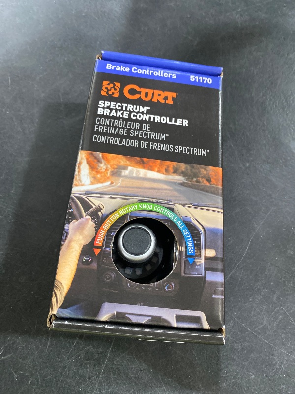 Photo 1 of CURT 51170 Spectrum Brake Control w/Triple-Axis Accelerometer Motion-Sensing Accelerometer Spectrum Brake Control
