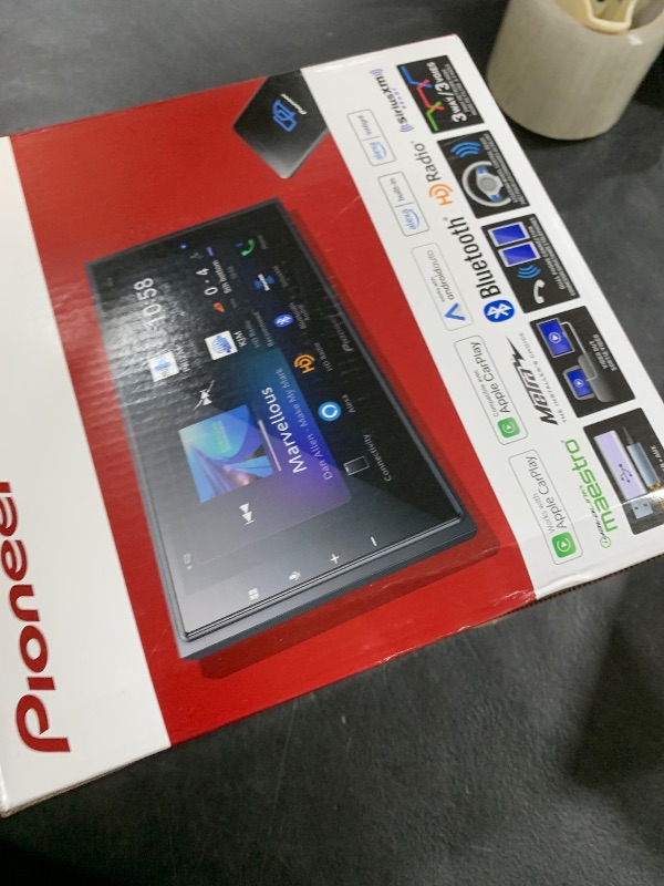 Photo 1 of Pioneer DMH-W4660NEX 6.8" Capacitive Touchscreen, Double Din – Wireless & Wired Apple CarPlay & Android Auto, Amazon Alexa Built-in, Bluetooth, HD Radio, Backup Camera, FLAC, Hi-Volt RCA