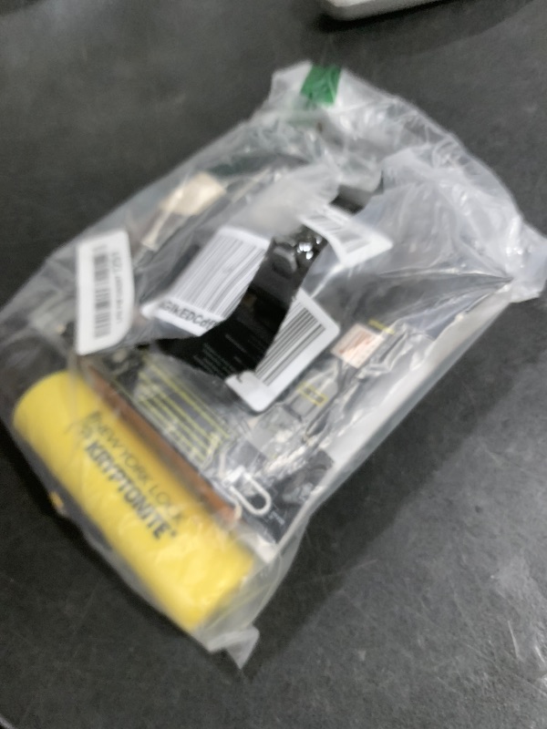 Photo 1 of Kryptonite New York Standard Bike U-Lock, Heavy Duty Anti-Theft, 16mm Shackle with Mounting Bracket and Keys, Ultimate Security for Bicycles E-Bikes and Scooters.