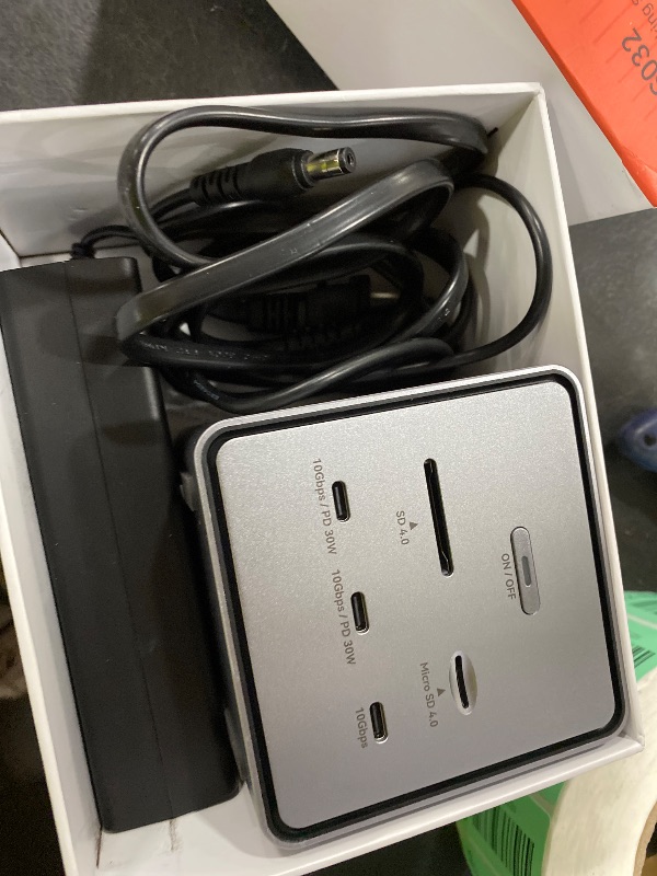View 3 of TobenONE 16-in-1 Laptop Docking Station ?????? ?? Monitor with 150W Power Supply, 3 HDMI, 2.5Gbps Ethernet, 7 USB, USB-C Docking Station for Thunderbolt 5/4/3 Windows/Dell/Lenovo/HP/Asus