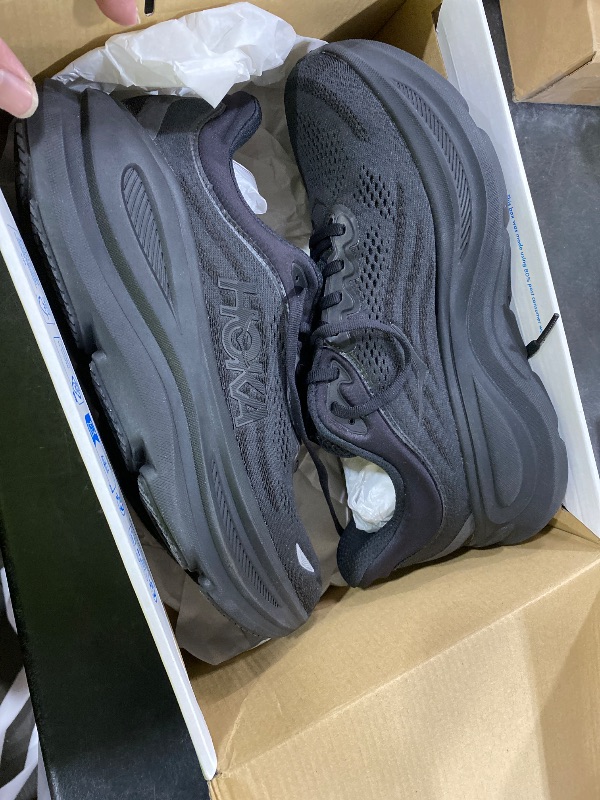 Photo 1 of Hoka Women's Bondi 9 Black/Black 10 Medium