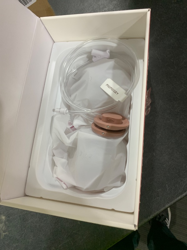 Photo 1 of Momcozy V1 Pro Wearable Breast Pump, Hospital-Grade Pocket Primary Pump, Hands-Free Portable Pump with Lightweight Visible Cups for Real Milk Removal