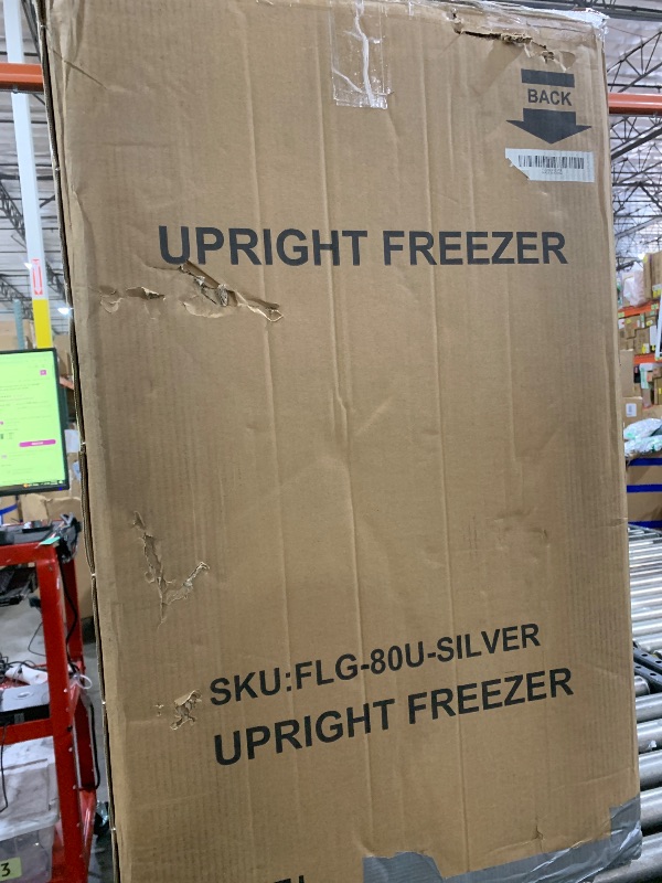 Photo 1 of Whynter Energy Star 3.0 Cu. ft. Upright Freezer with Lock CUF-301SS