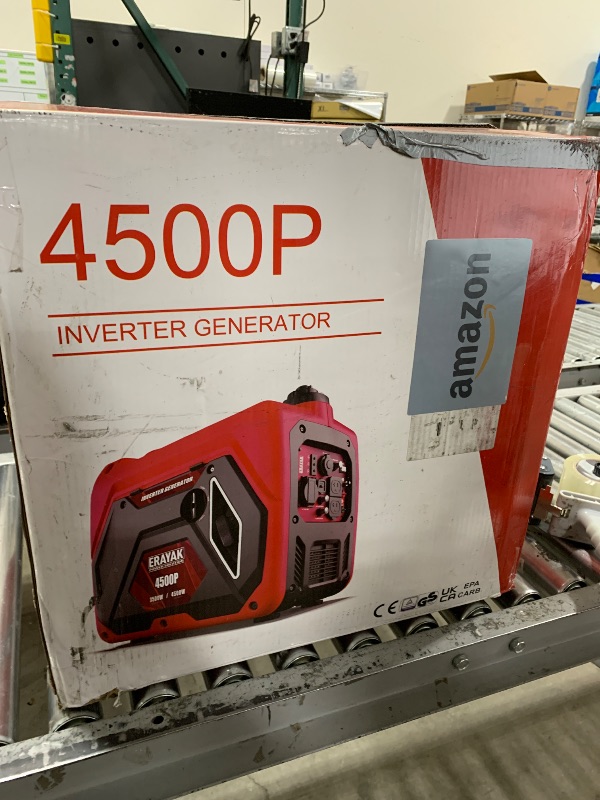 Photo 1 of Erayak 4500W Quiet Inverter Generator | 30A RV-Ready Camping & Home Backup Power

