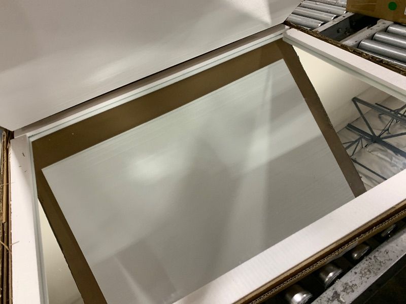 Photo 1 of Duprima Rectangle Bevelled Frameless Mirror - Wall Mirror 30” x 40”, Shatterproof Modern Bathroom Mirror for Gym, Bathroom Vanity, Entryways with Bevelled Edge, Horizontally or Vertically