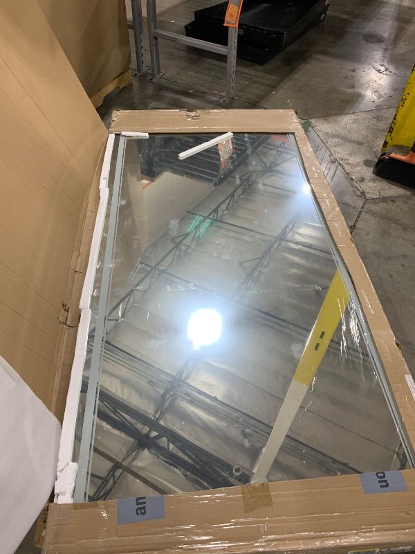 Photo 1 of ISTRIPMF 84x40 Inch RGB LED Bathroom Mirror with Lights, Color Changing RGB Backlit LED Mirror for Bathroom,Lighted Vanity Mirrors for Bathroom Wall, Dimmable, Anti-Fog (RGB Backlit+Front-Lit)