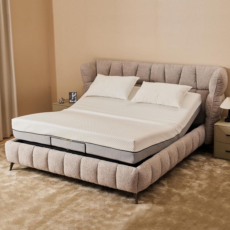 Photo 1 of NOT FULL SET, INCOMPLETE SET**********King Size Adjustable Bed Frame, Adjustable Bed Base Head and Foot Incline, Wireless Remote Control, Zero Gravity Quiet Motor