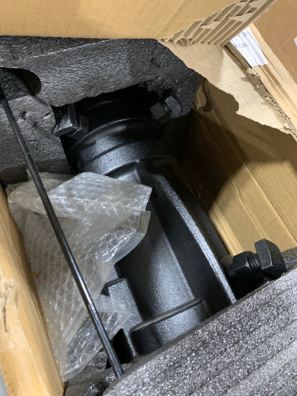 View 3 of Mepareri 5th Wheel to gooseneck Adapter 12" to 16" Adjustable Height Converter Gooseneck Trailer Hitch Adapter,GTW 2,0000 lbs,VTW 4,000 lbs