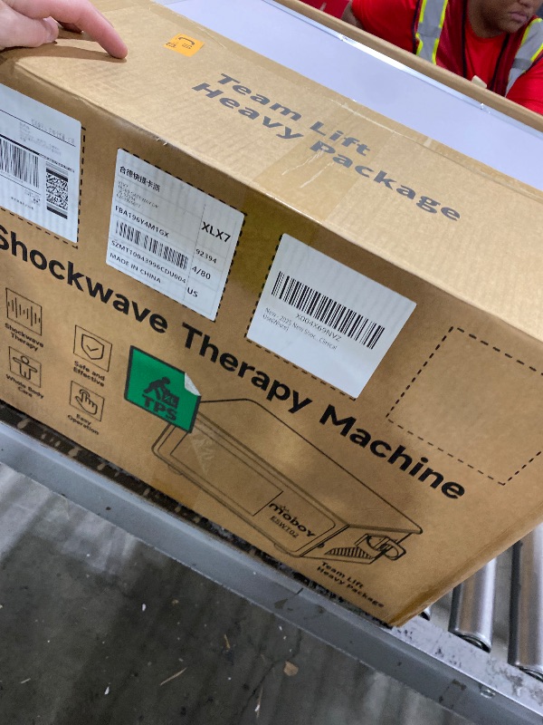 Photo 1 of 2026 MODOY Shockwave Therapy Machine for Joint/Muscle Pain Relief, FSA/HSA Eligible Shockwave Therapy, Non-Invasive Extracorporeal ESWT Shock Wave Therapy Device, Ideal for Home & Clinical Use(White)