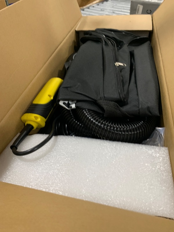 Photo 1 of Drywall Sander, 800W Powerful Electric Drywall Sander with Vacuum, 99% Dust Absorption Dust-free Design, 7 Variable Speed 900-1800RPM, 26' Power Cord, LED Light, for Popcorn Ceiling etc