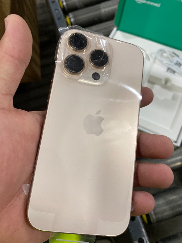 Photo 1 of Apple iPhone 16 Pro, US Version, 512GB, Desert Titanium - Unlocked (Renewed Premium)