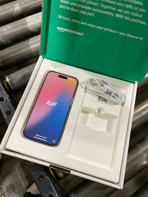 Photo 1 of Apple iPhone 16 Pro, US Version, 512GB, Desert Titanium - Unlocked (Renewed Premium)