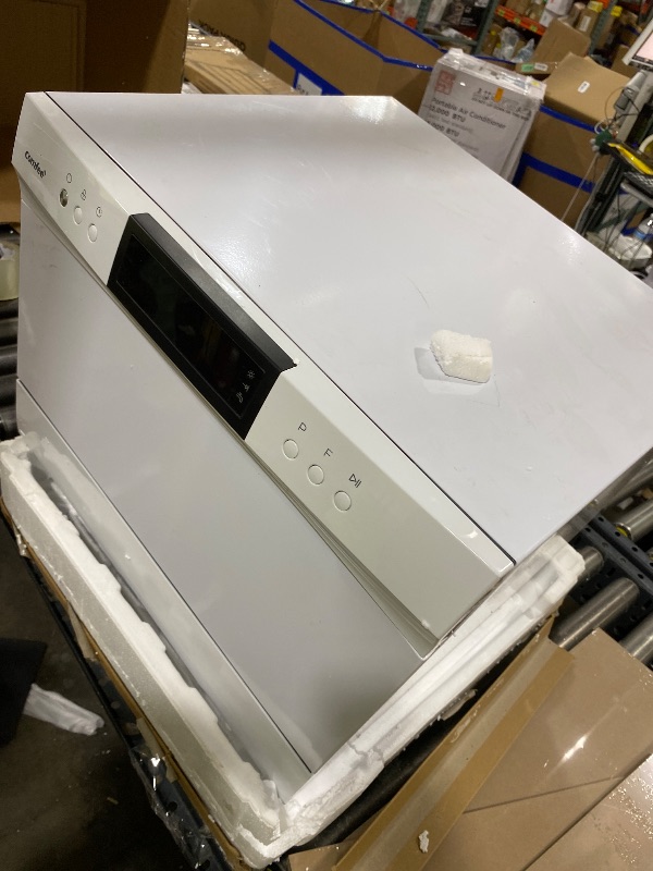 Photo 1 of COMFEE’ Portable Mini Dishwasher, Energy Star, Countertop, 6 Place Settings, with 8 Washing Programs, Speed, Baby-Care, ECO& Glass, Dish Washer for Dorm, RV& Apartment, White