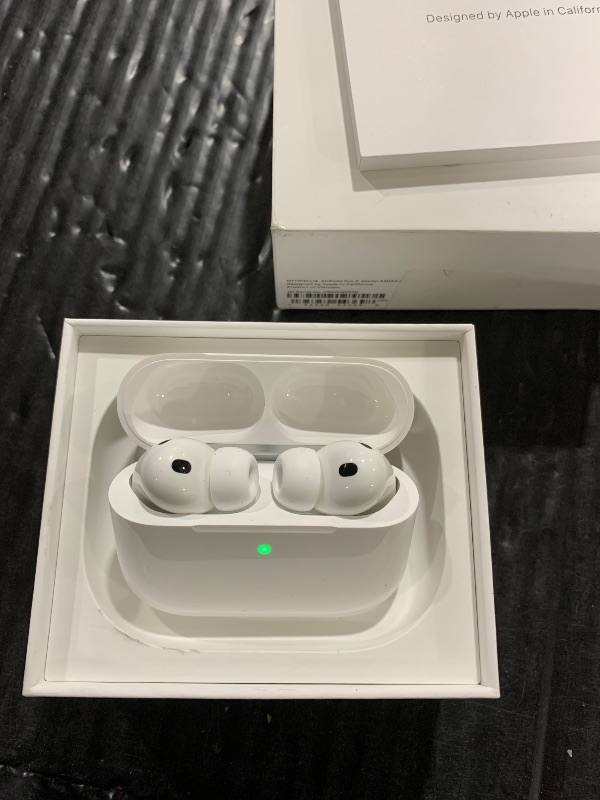 Photo 1 of Apple AirPods Pro 3 Wireless Earbuds, Active Noise Cancellation, Live Translation, Heart Rate Sensing, Hearing Aid Feature, Bluetooth Headphones, Spatial Audio, High-Fidelity Sound, USB-C Charging