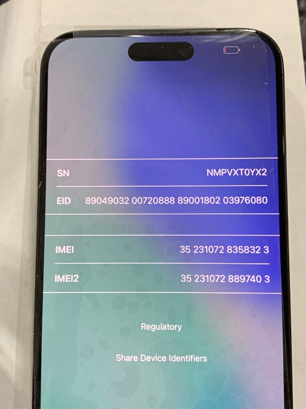 Photo 1 of Apple iPhone 15 Pro Max, 512GB, Black Titanium - Unlocked (Renewed)