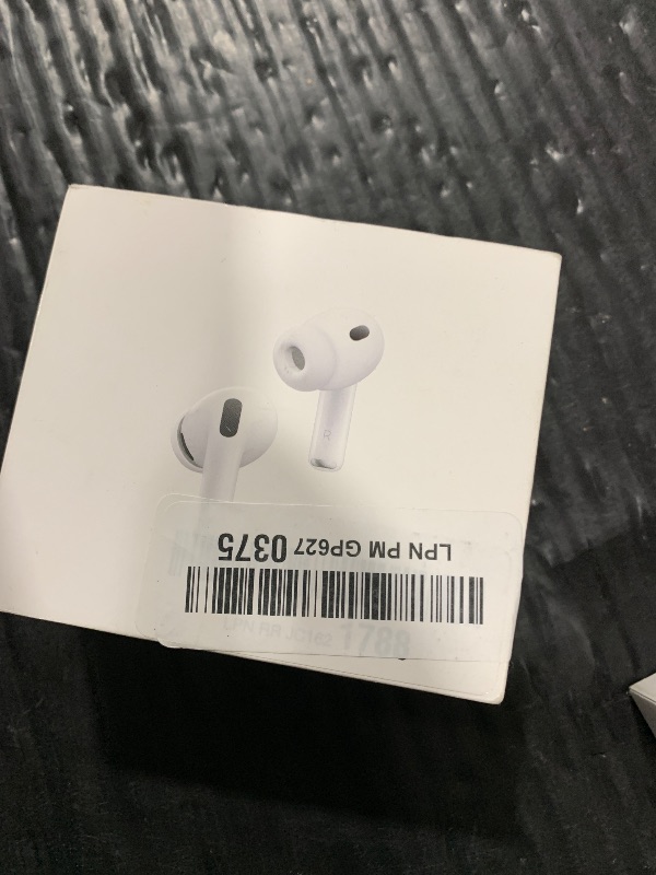 Photo 1 of Apple AirPods Pro 3 Wireless Earbuds, Active Noise Cancellation, Live Translation, Heart Rate Sensing, Hearing Aid Feature, Bluetooth Headphones, Spatial Audio, High-Fidelity Sound, USB-C Charging