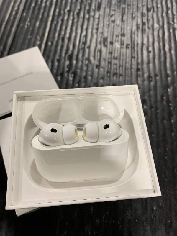Photo 1 of Apple AirPods Pro 3 Wireless Earbuds, Active Noise Cancellation, Live Translation, Heart Rate Sensing, Hearing Aid Feature, Bluetooth Headphones, Spatial Audio, High-Fidelity Sound, USB-C Charging