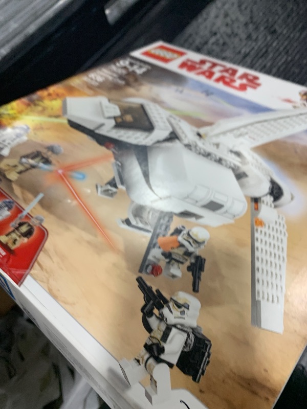Photo 1 of LEGO Star Wars Imperial Landing Craft 75221 Building Kit, Obi-Wan Kenobi, Imperial Shuttle Pilot, Sandtrooper (636 Pieces)