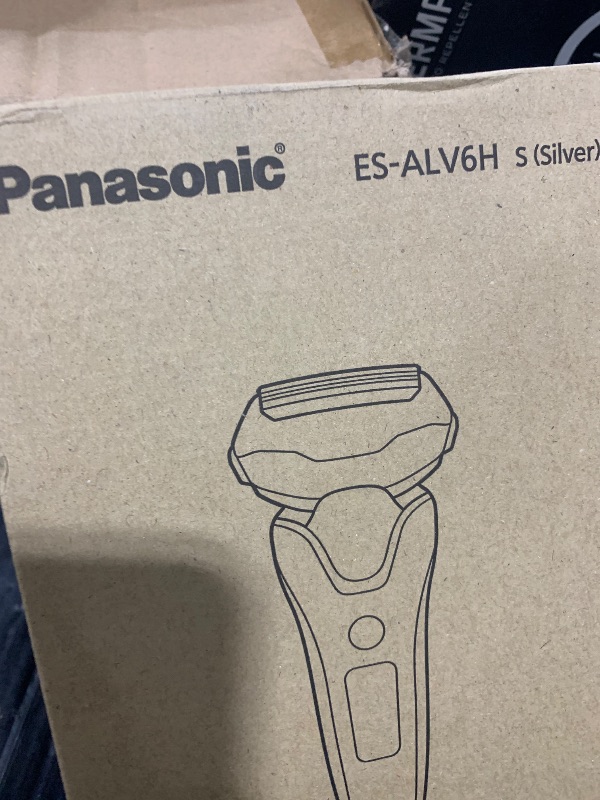 Photo 1 of Panasonic ARC5 Electric Razor for Men Face, Wet & Dry Shavers with Foil Shaver, Pop-up Trimmer, Ultra-Fast 5-Blade, Smart Shave Sensor, 16D Flexible Pivoting Head - ES-ALV6HS (Silver)