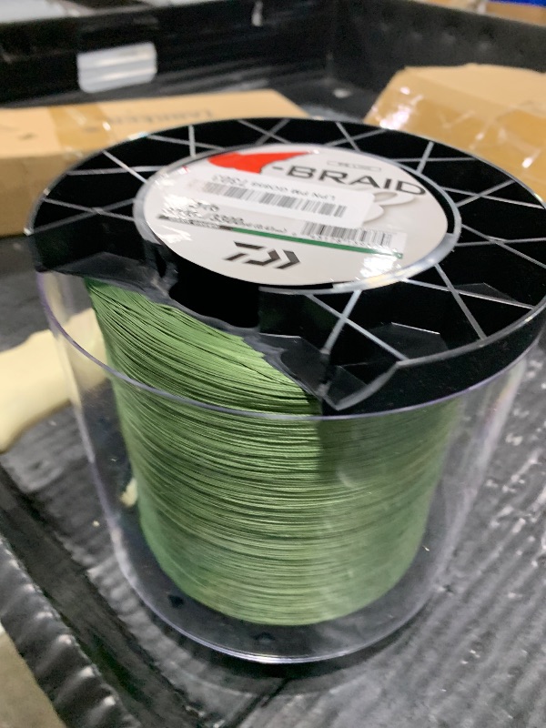 Photo 1 of J-BRAIDX8, Bulk, Dark Green, Mono Dia.= 16lb.