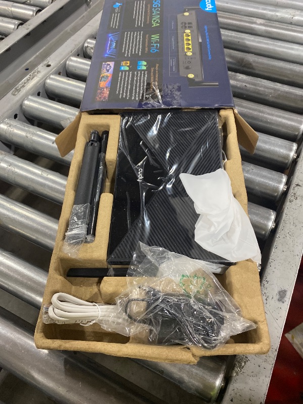 Photo 1 of Cudy New 5G NR SA NSA AX3000 WiFi 6 CPE Router, AX3000 Dual SIM 5G Cellular Router, Qualcomm IPQ5018, SDX62, MU-MIMO, Detachable Antennas, Band Lock, VPN, Zerotier, Cloudflare, P5