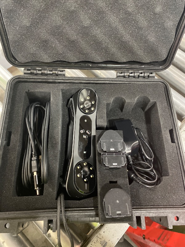 Photo 1 of Creality Raptor Pro 3D Scanner, High-Precision 0.02mm Metrology-Grade 3D Scanner for 3D Printing with Blue/IR Laser, Wireless Support, Ideal for Reverse Engineering, Automotive, Body&Artifact Scanning