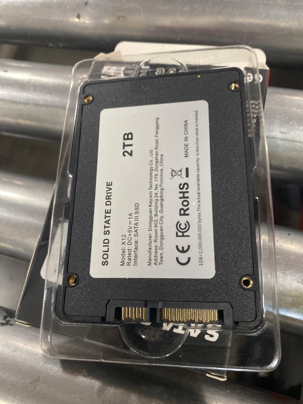 Photo 1 of Vansuny 2TB SATA III SSD Internal Solid State Hard Drive 2.5” Internal Drive Advanced 3D NAND Flash Up to 500MB/s SSD Hard Drive for PC Laptop Desktop