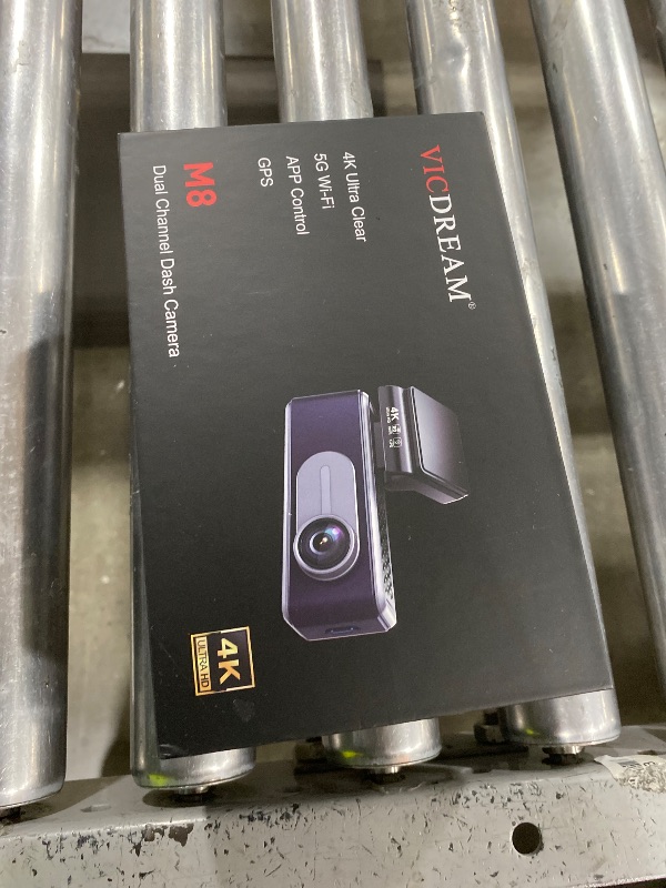 Photo 1 of 4K Dash Cam Front and Rear,with 64GB Card,Built in 5.8GHz WiFi & GPS Car Camera,Super Night Vision,Advanced Driver Assistance System,3.2'IPS Screen,24H Parking Mode,Time-Lapse,Loop Recording