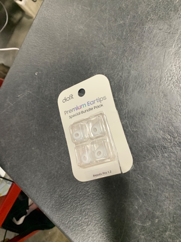 Photo 1 of Premium Multi-Flange Eartips for AirPods Pro 1&2 (Large) – Always Fits, Never Slips
