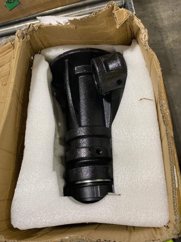 Photo 1 of C5G1216 12"-16" Adjustable Cushioned 5th Wheel to Gooseneck Adapter, Towing Capacity 20000 Lbs, Fifth Gooseneck Adapter for Camper/RV/Trailer's Kingpin Box