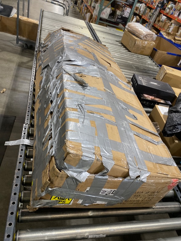 Photo 1 of GENERIC BED FRAME *SIZE AND DIMENSIONS UNKNOWN* COLOR GREY
