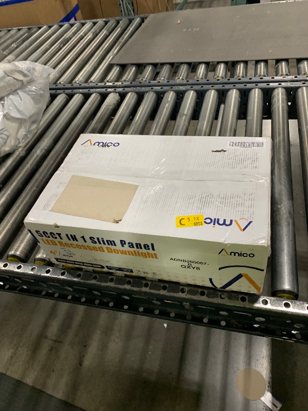 Photo 1 of Amico 20 Pack 4 Inch 5CCT Ultra-Thin LED Recessed Ceiling Light with Junction Box, 2700K/3000K/4000K/5000K/6000K Selectable, 11W Eqv 70W, Dimmable Can-Killer Downlight, 800LM High Brightness - ETL&FCC