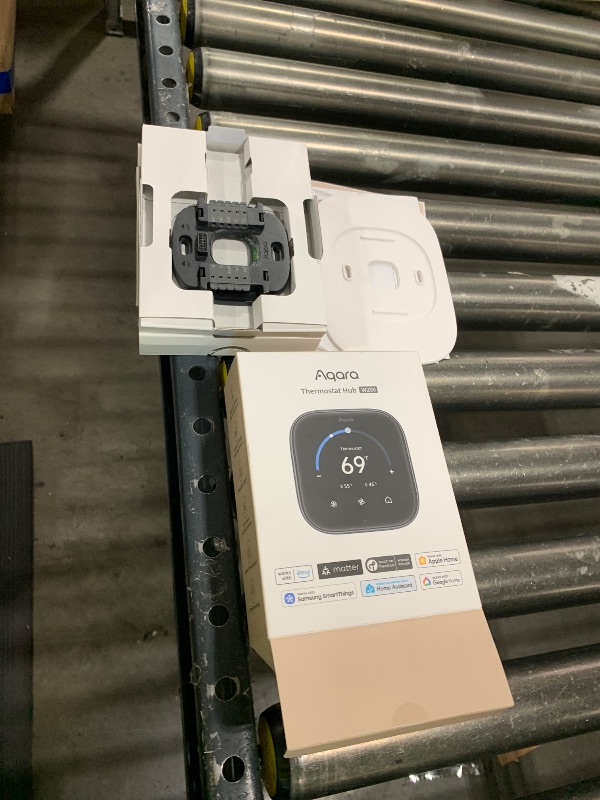 Photo 1 of Aqara Smart Thermostat W200 with Apple Adaptive Temperature & Clean Energy Guidance, 4" Touchscreen, Matter Controller, Built-in Radar Sensor, Works with Apple Home, Siri, Google Assistant, Alexa