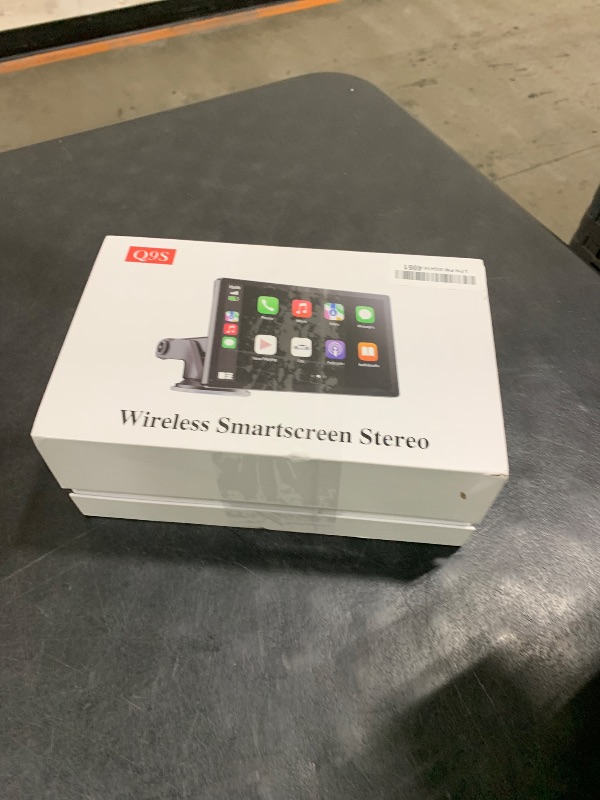 Photo 1 of 9" Wireless Apple Carplay Screen for Car with 4K Dash Cam, Portable Apple Carplay & Android Auto with 1080p Backup Camera DVR, Voice Control/GPS Navigation/Mirror Link/BT