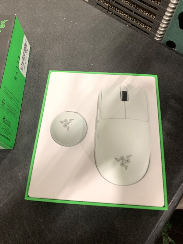 View 2 of Razer Viper V4 Pro Wireless Esports Gaming Mouse – 50g Ultra Lightweight, Fast & Precise, 50K DPI Optical Sensor, 8K Polling, Gen-4 Optical Switches, Scroll Wheel, USB-C Charging, for PC & Mac – White