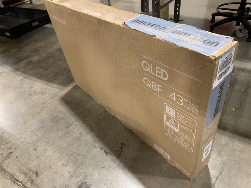 Photo 1 of Samsung 43-Inch Class QLED Q8F 4K UHD Smart TV (2025 Model) Q4 AI Processor, 100% Color Volume with Quantum Dot, AirSlim Design, Endless Free Content, Samsung Vision AI, Alexa Built-in