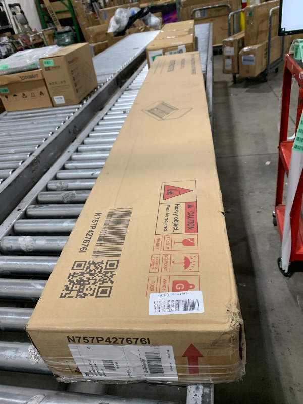 Photo 1 of BOX 1 OF 2, MISSING BOX 2 OF --------------------------------------Christopher Knight Home Lanet Linen Upholstered Queen Size Bed Frame with Headboard, Modern Queen Bed Frame and Headboard, Wooden Slats Support, Easy Assembly, No Box Spring Needed, Beige