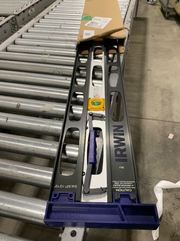 Photo 1 of IRWIN Level, Extendable, 10-Inch, 5-ft to 13-ft (1801107)