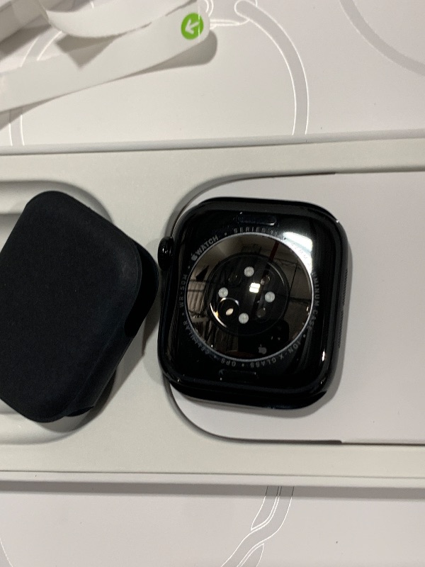 Photo 1 of Apple Watch Series 11 [GPS + Cellular 42mm] Smartwatch with Jet Black Aluminum Case with Black Sport Band - S/M. Sleep Score, Fitness Tracker, Health Monitoring, Always-On Display, Water Resistant