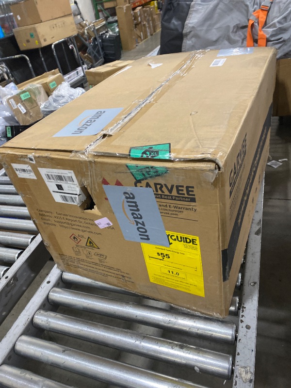 Photo 1 of Garvee 6000 BTU U-Shaped Window Air Conditioner, Cools Up to 269 Sq.Ft., Ultra Quiet Operation, Energy Efficient, Includes Remote Control, White