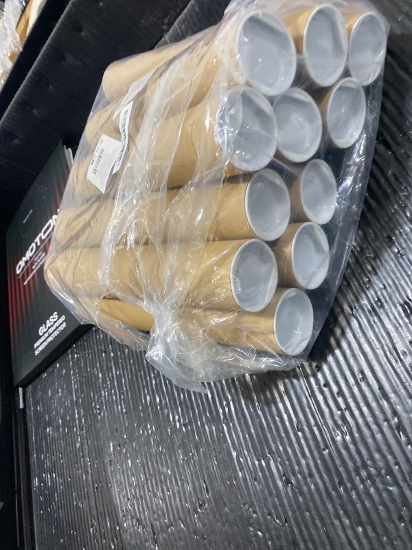 Photo 1 of Stockroom Plus Mailing Tubes - Poster Storage Capacity - Blueprint Tube Protection - Spiral Construction & Thick Cardboard Strength - 2 in x 12 in, Pack of 12, Brown Kraft1075575916
