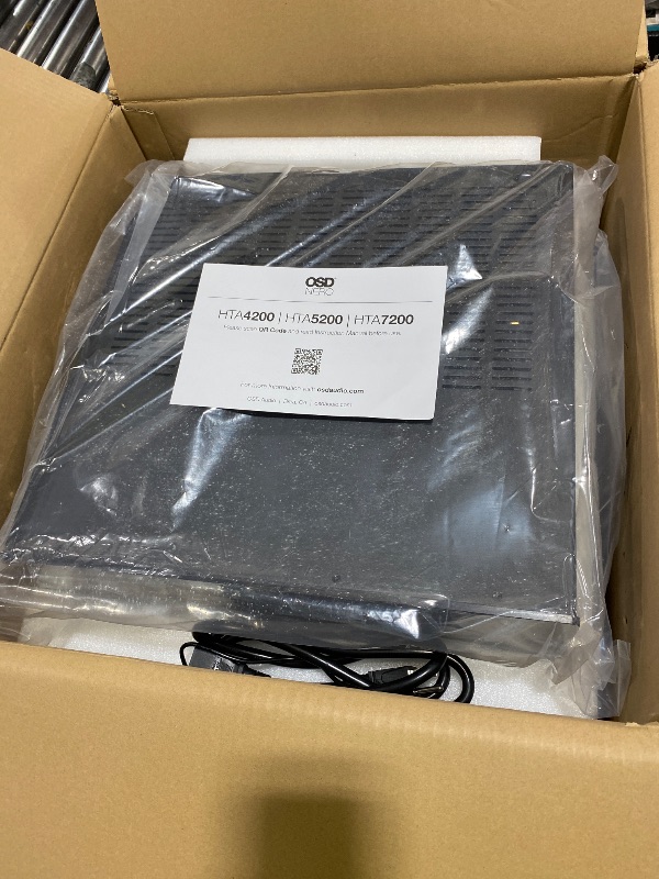 Photo 1 of OSD Audio Nero HTA5200 Multi Channel (5X) 210W/Ch Home Theater Amplifier
